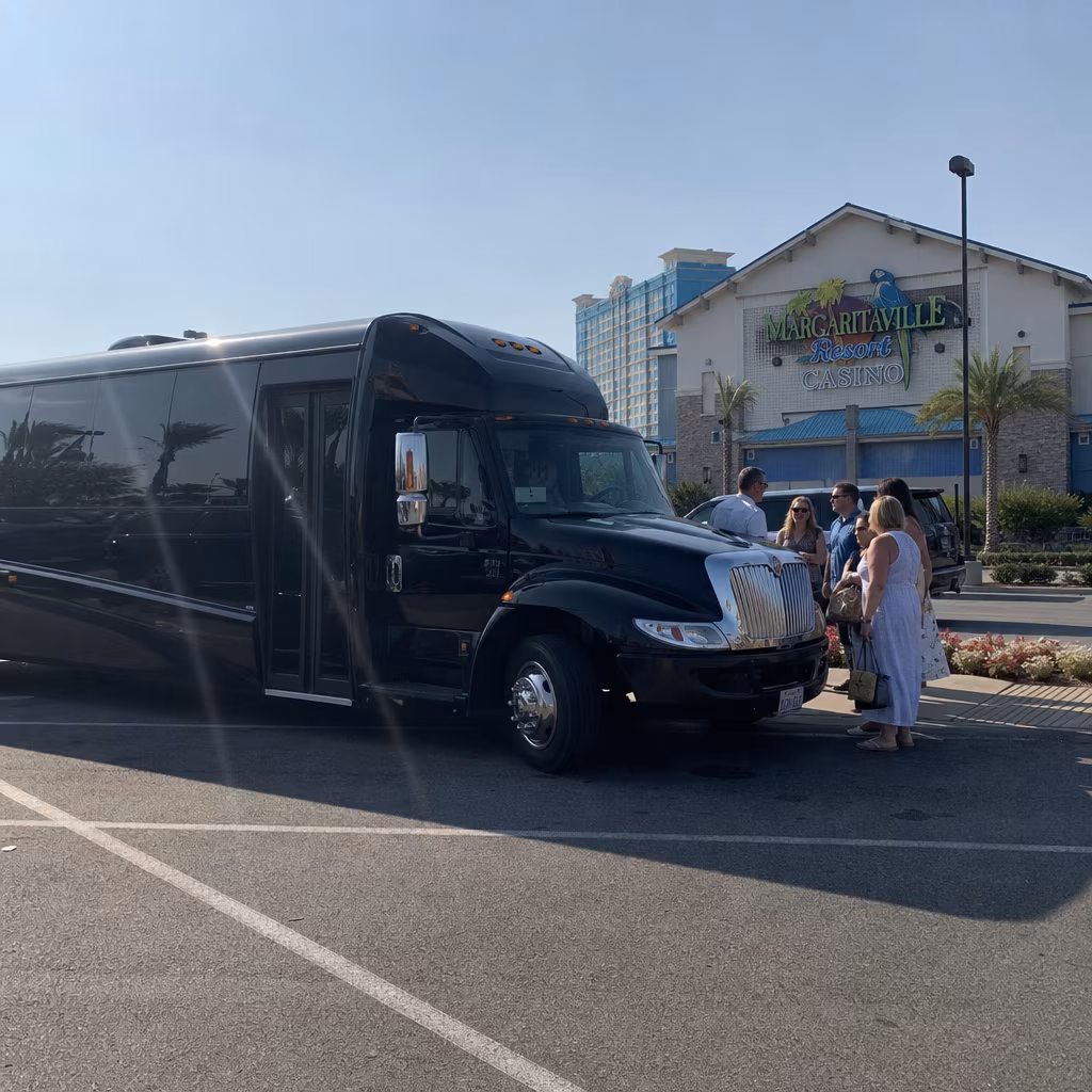 Party Bus to Margaritaville Resort Casino