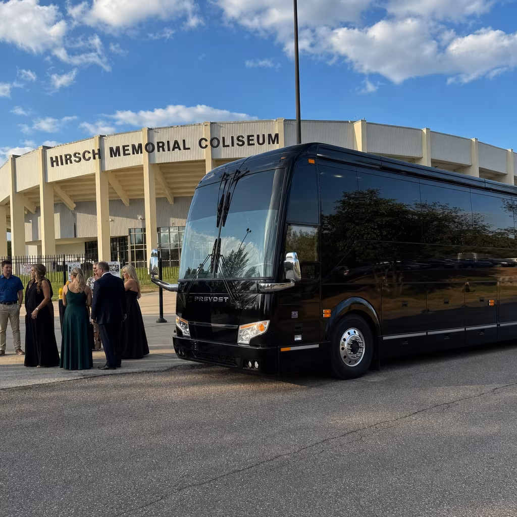 Rent a Bus to Hirsch Memorial Coliseum
