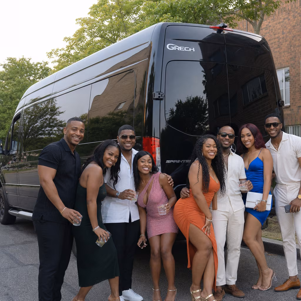 Birthday party bus