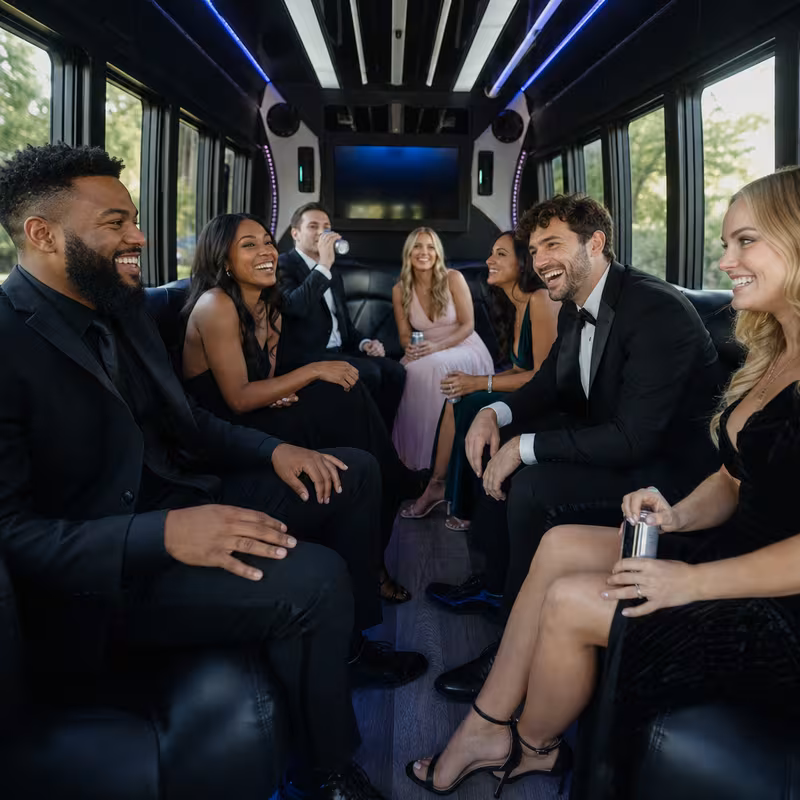 Shreveport Prom & Homecoming Transportation fleet vehicle