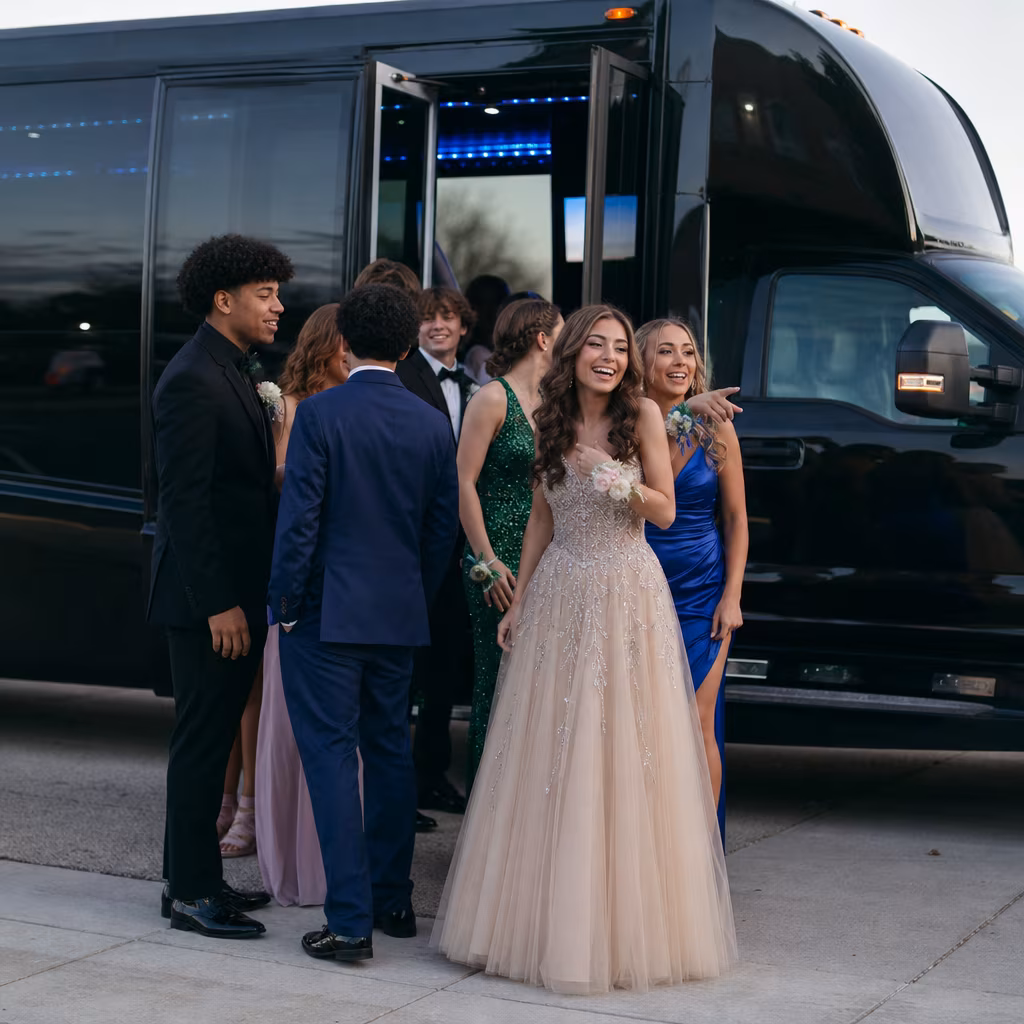 Shreveport Prom Party Bus Rental