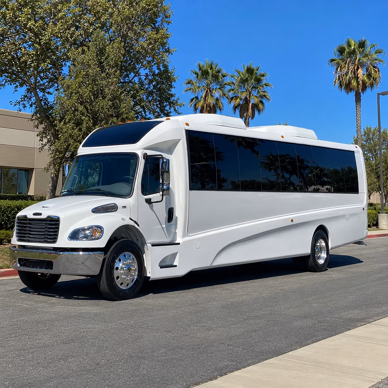 Shreveport Airport Shuttle & Transportation party bus exterior