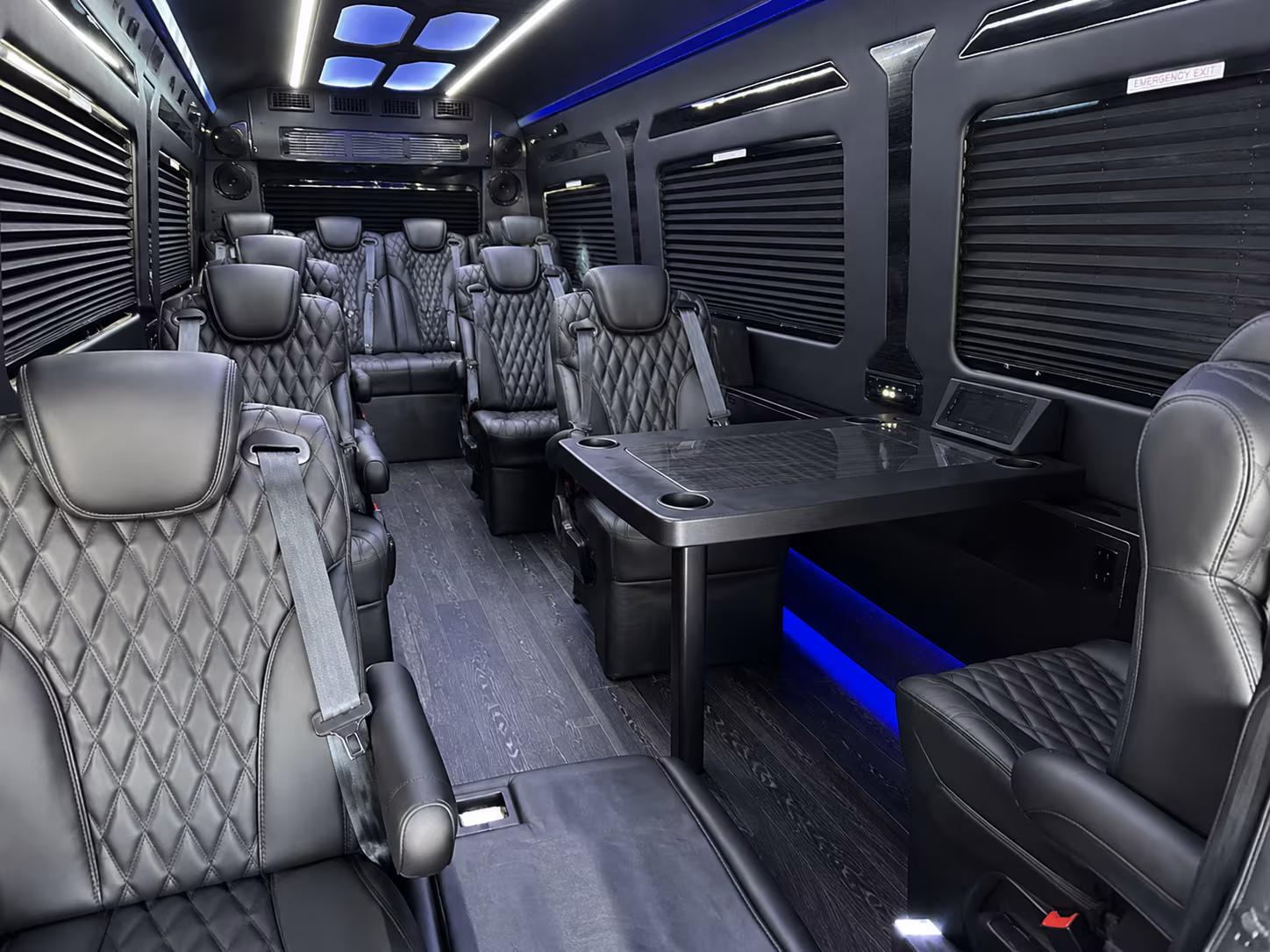 Shreveport Airport Shuttle & Transportation party bus exterior