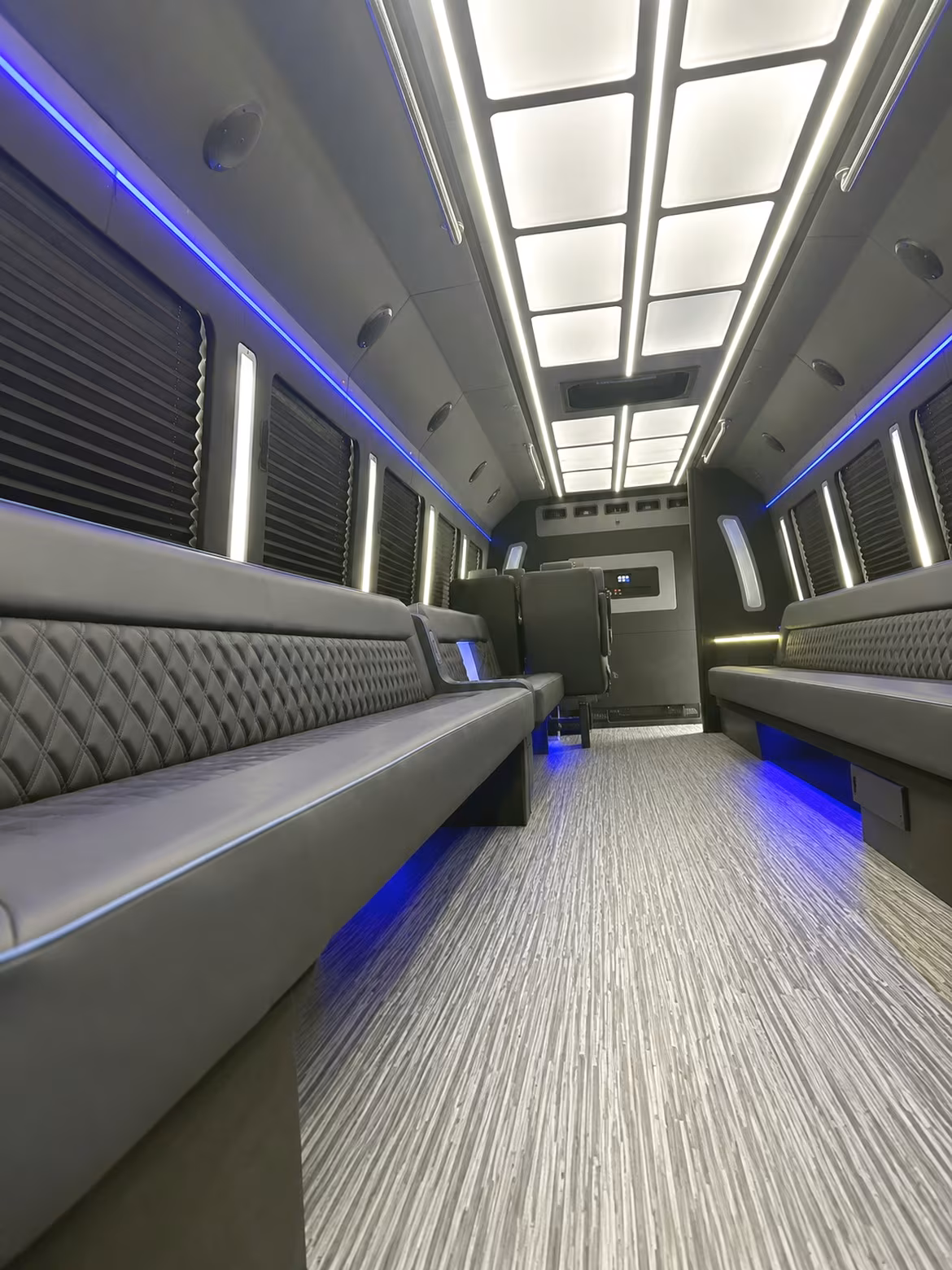 Shreveport Bachelor & Bachelorette Transportation party bus interior
