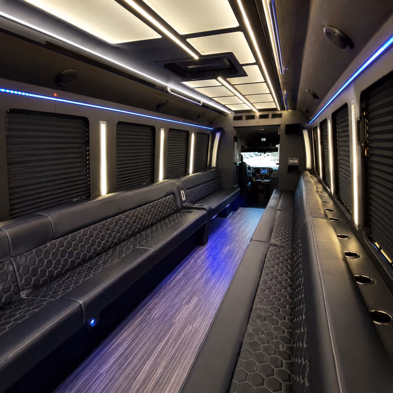 Shreveport Bachelor & Bachelorette Transportation party bus exterior