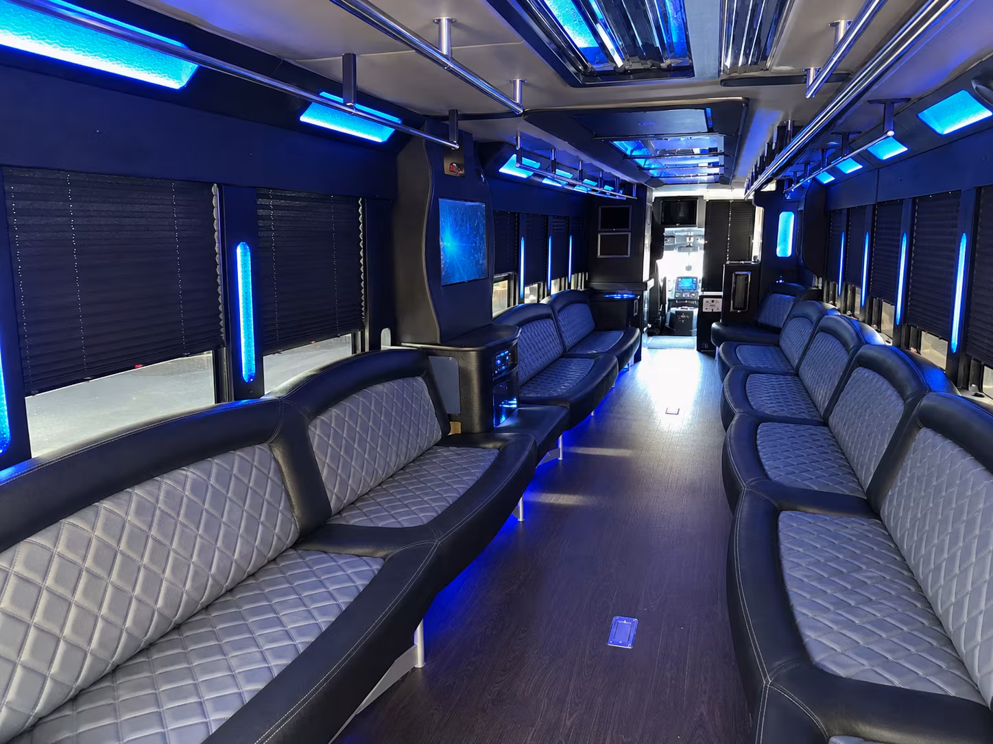 Shreveport Concert & Music Festival Transportation party bus exterior