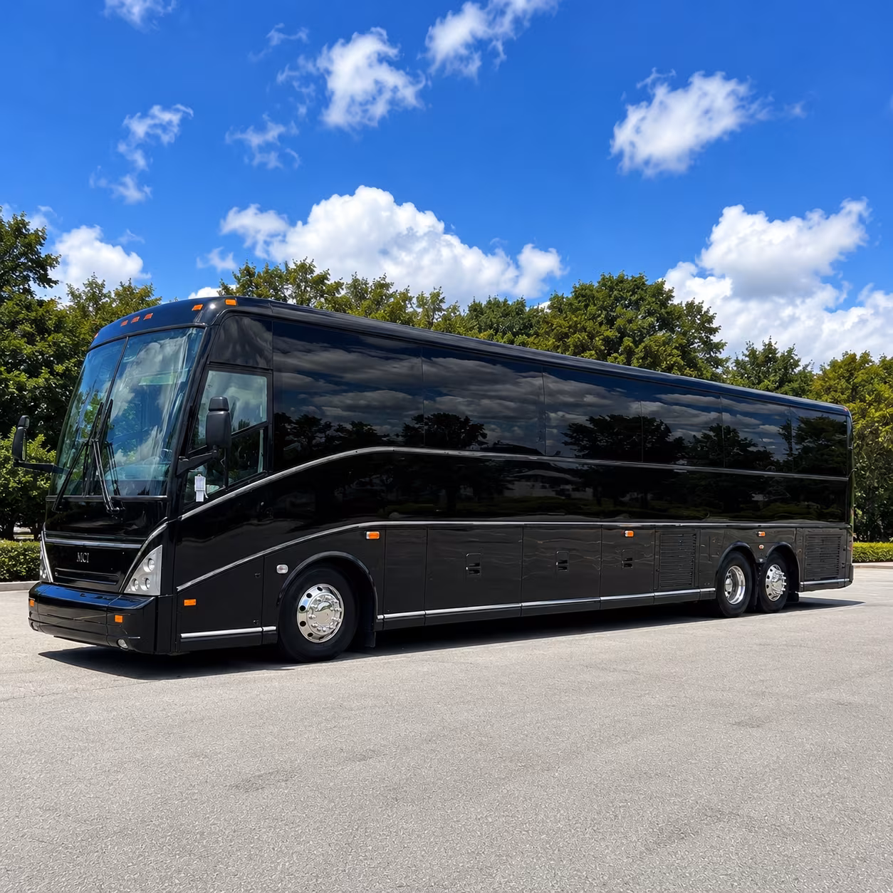 Shreveport Corporate Transportation party bus exterior