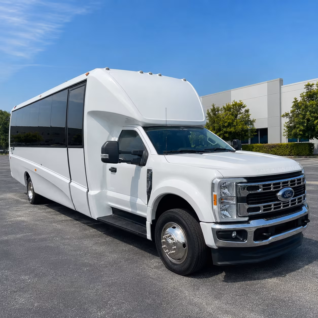 Shreveport Corporate Transportation party bus exterior