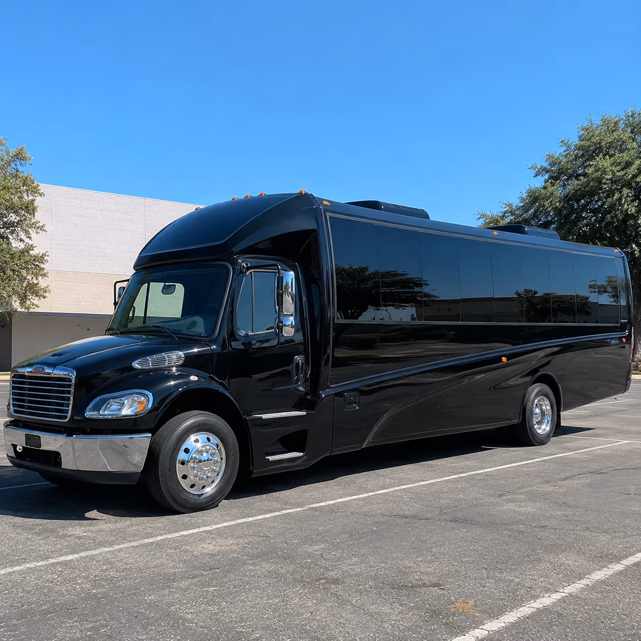 Shreveport Corporate Transportation party bus exterior