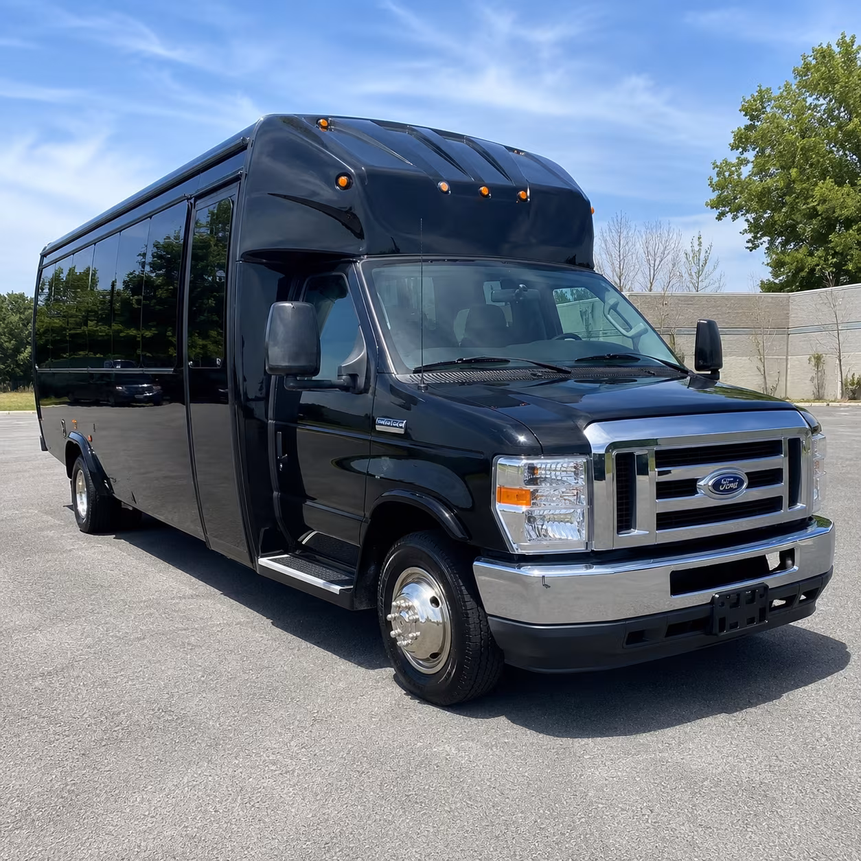 Shreveport Private Event Transportation party bus interior