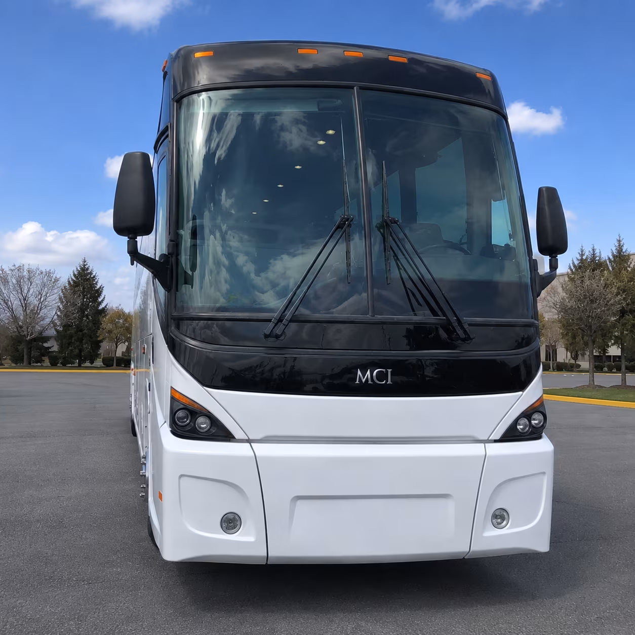 Shreveport School Event Transportation party bus exterior