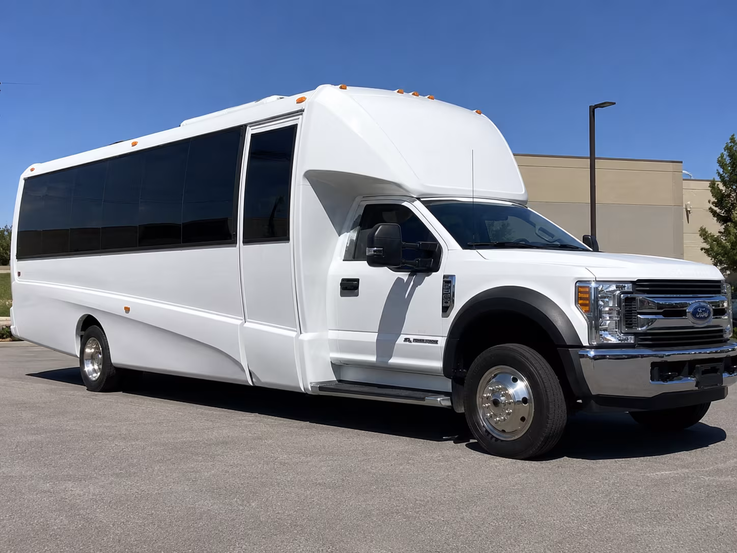 Shreveport School Event Transportation party bus interior