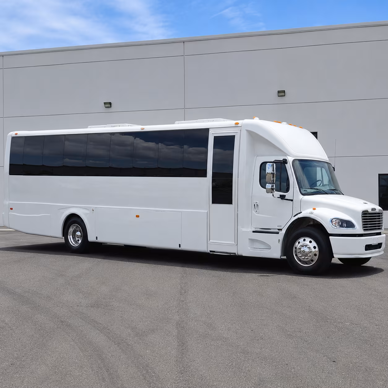 Shreveport Sporting Event Transportation party bus exterior