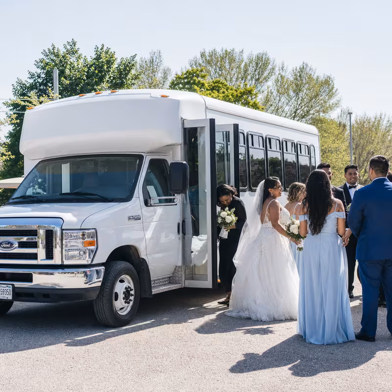 Shreveport Wedding Transportation fleet vehicle