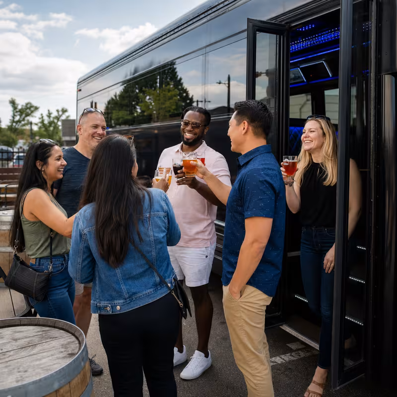 Shreveport Winery & Brewery Tour Transportation fleet vehicle